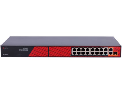 SF-SW1916HIPOE-HF-300 - Priemyselný switch, 16+3, 1x SFP, 300W, Hi-PoE - Safire