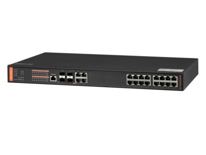 BCS-SP16G04G-4SFP-M - Switch PoE, 16 portov - BCS