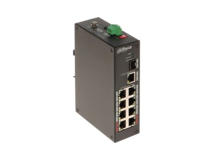 PFS3110-8ET-96-V2 - Priemyselný PoE switch, 10-portový, Combo - DAHUA