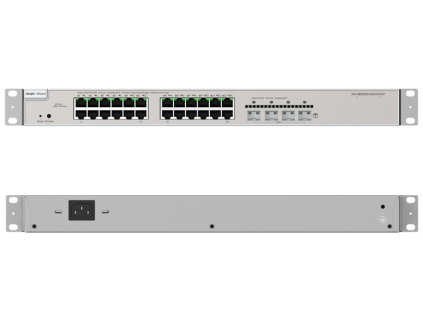 large rg nbs5200 24gt4xs p switch zarzadzalny poe 24x rj45 gigabit 4xsfp 370w reyee by ruijie rg nbs5200 24gt4xs p