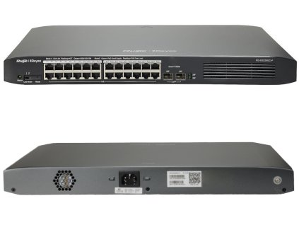 RG-ES226GC-P - Spravovaný PoE prepínač 24xPoE + 2xSFP Uplink, 370W - Reyee od Ruijie
