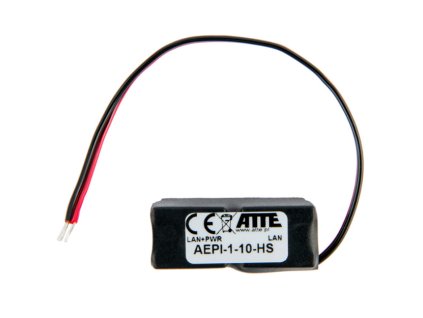AEPI-1-10-HS - Napájací adaptér / PoE injektor, 1x 10/100Mbps, 52V, 40W - Atte