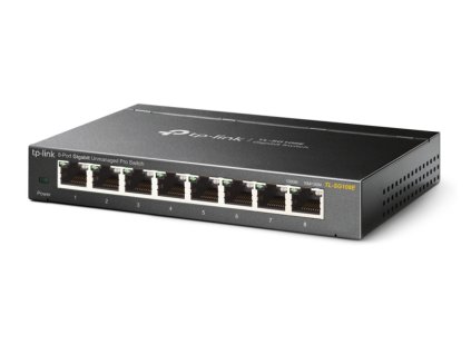 TL-SG108E - Switch Nezaručovaný Pro, 8x 10/100/1000 Mb/s - TP-LINK
