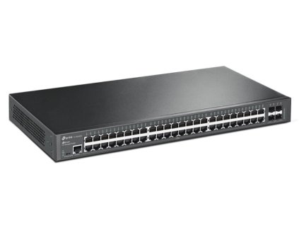 SG3452X - Spravovaný prepínač L2+ JetStream, 48 gigabitových portov, 4 sloty SFP+ 10GE - TP Link