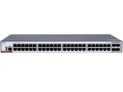 RG-CS83-48GT4XS - Prepínač 48+4 10/100/1000Mbps, spravovateľný, 4x SFP+ 1G/10G, USB 2.0, CPU - Reyee by Ruijie