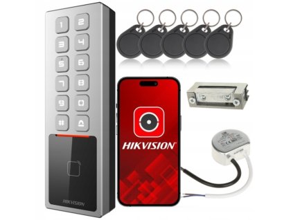 DS-K1T805MBWX - Sada kontroly prístupu Kódový zámok DS-K1T805MBWX HIKVISION IK08 PIN