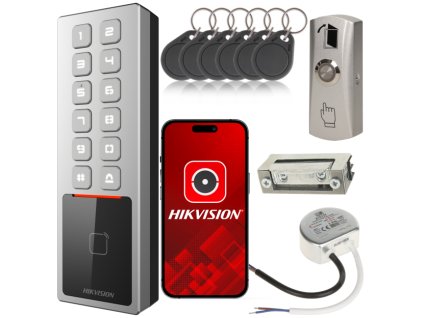 large ds k1t805mbwx zestaw kontroli dostepu zamek szyfrowy zewnetrzny hikvision ds k1t805mbwx