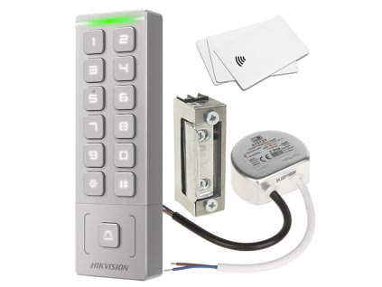 DS-K1T809MX KD2 KIT - Sada na kontrolu prístupu, šifrovač, čítačka Mifare - Hikvision