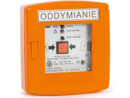 large rt 45 st przycisk oddymiania z akustyczna sygnalizacja d h rt 45 st