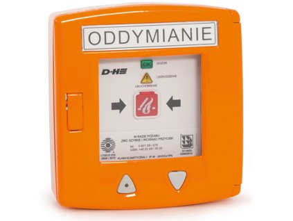 RT 45-LT - Tlačidlo dymu s tlačidlom na vetranie - D+H