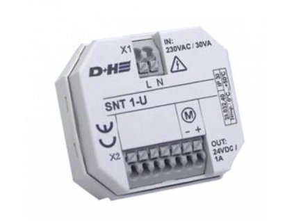 SNT 1-U - Sieťový zdroj 230V/24V, 1A - D+H