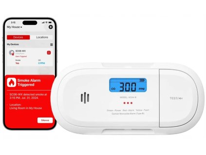 XC04-WX - Autonómny detektor oxidu uhoľnatého - X-Sense