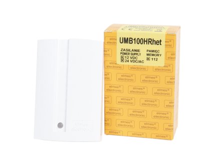 UMB100HR-het - Prijímač 1 kanál, 12-24v/112p, Superheterodyna, Elmes