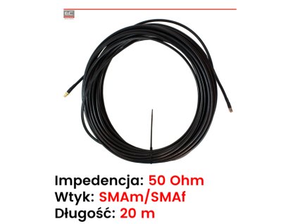 AT-GSM-EXT20 - Koaxiálny predlžovací kábel 20m - Ropam