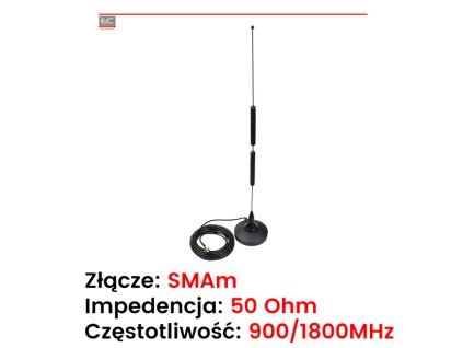 AT-GSM-MAG-9dBi - anténa GSM- Ropam