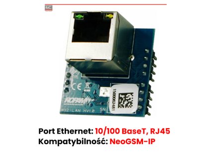 EXP-LAN - Ethernet Expander pre NeoGSM-IP - ROPAM
