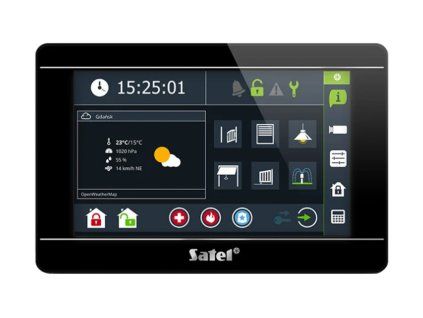INT-TSI-B - Ovládač s dotykovým LCD displejom 7" - SATEL
