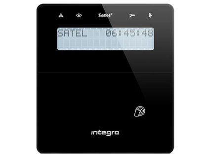 INT-KWRL2-B - Bezdrôtový manipulátor LCD s bezkontaktnou čítačkou - SATEL