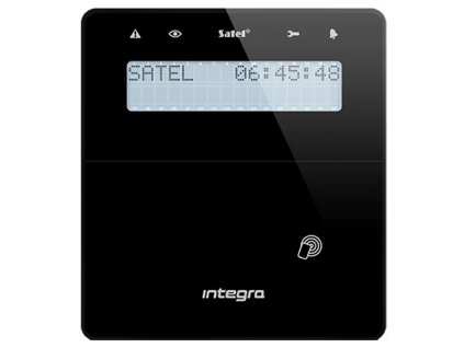 INT-KWRL2-B - Bezdrôtový manipulátor LCD s bezkontaktnou čítačkou - SATEL