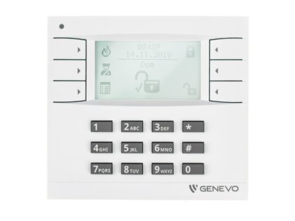 LCD WH-WH - Grafický LCD manipulátor pre centrály PRiMA - GENEVO