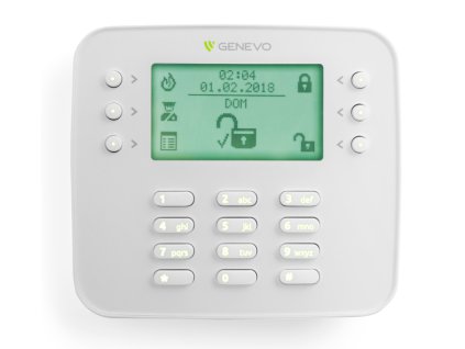 LCD SL - Grafický LCD manipulátor pre centrálne jednotky PRiMA - GENEVO