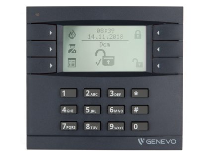 LCD GY-WH - LCD grafický manipulátor pre ústredne PRiMA - GENEVO