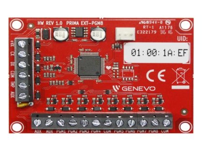 large prima ext pgm8 modul rozszerzenia wyjsc do centrali prima 64 genevo 5905033330085