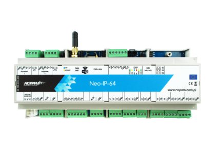Neo-IP-64-D12M - Ústredňa so zabezpečovacím systémom s GSM / WIFI komunikáciou - ROPAM