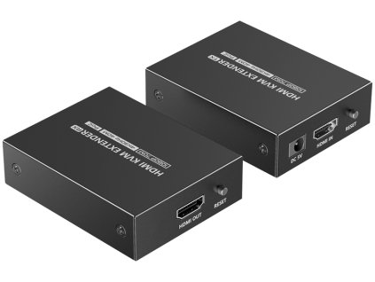 HDMI-EXT-4K30-KVM40 - Predlžovač HDMI + USB, do 70m, do 4K