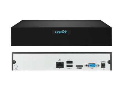 NVR-106S3 - 6-kanálový IP rekordér, do 6Mpx, H.265, 4K, 1x HDD - Uniarch By Uniview