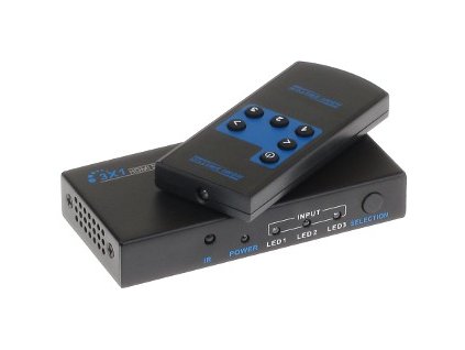 HDMI-SW-3/1P - Prepínač HDMI