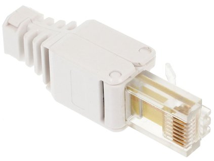 Konektor RJ45 kat. 5 a 5e, lisovaný - Aliquam