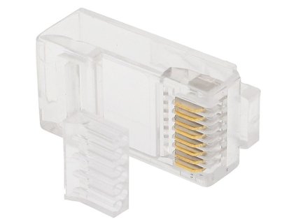 Zástrčka RJ45 (8P8C) kat. 6, lisovaná - BAL 10ks - Aliquam