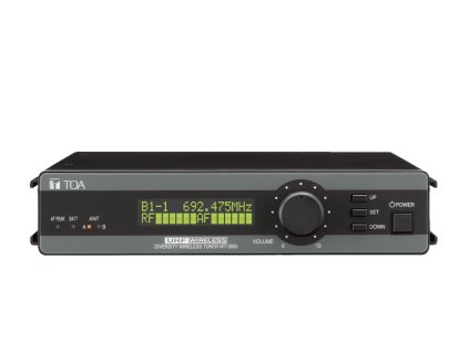 WT-5805 - Bezdrôtový prijímač - 64 kanálov - TOA