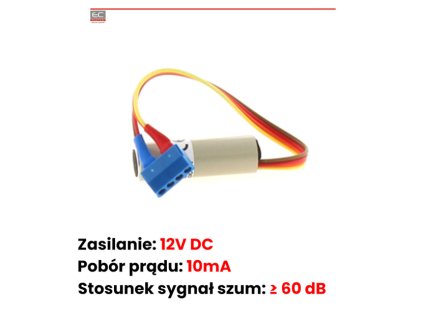 MP-6/D - Audio modul s diferenciálnym výstupom