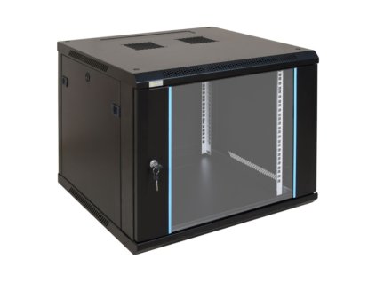 RW966 - Závesná 19" skriňa zložená 9U/600x600 - Pulsar