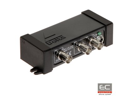 RV-1/2-UHD - Video rozbočovač, 40mA - DELTA