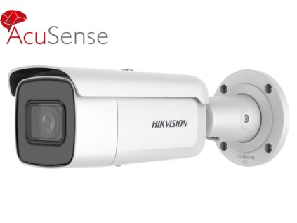DS-2CD2686G2T-IZS - IP tubová kamera AcuSense 8Mpx, 2.8-12mm M-Zoom, IP67, IK10 - Hikvision