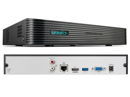 NVR-208S2 - 8-kanálový IP rekordér, do 8Mpx, 4K, 2x HDD - Uniarch By Uniview