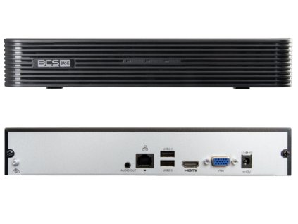 BCS-B-NVR1601(2.0) - 16-kanálový IP rekordér, do 8Mpx, 4K, 1x HDD - BCS Basic