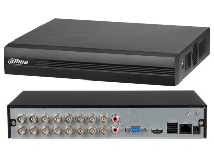 XVR1B16-I - 16-kanálový rekordér 5v1, do 2Mpx, H.265+, Wiz Sense Cooper - Dahua