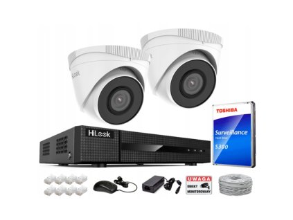 IP monitorovací set 5Mpx 2 Kamery IPCAM-T5 - HiLook by Hikvision