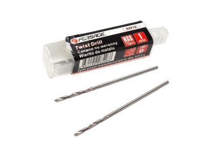 Sada vrtákov 10 ks vrtákov do kovu 1 mm hss
