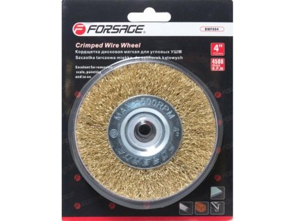 soft angle wheel brush for grinders 100mm