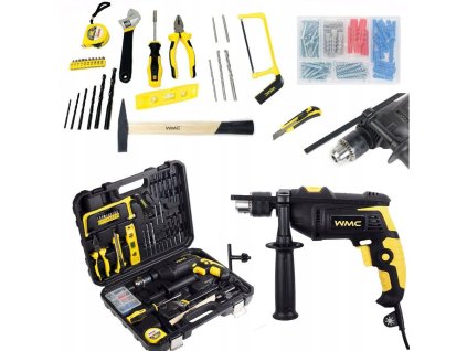 hammer drill 750w drills bits case 96el