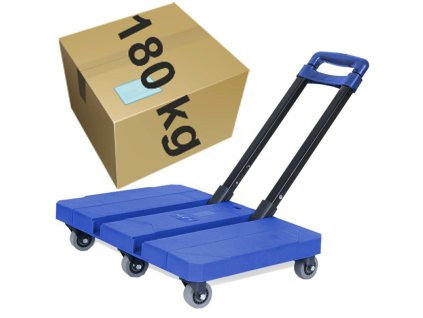 Skladací plošinový vozík 180 kg