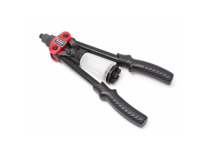 Čelná nitovačka na trhacie nitky zosilnená