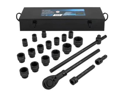 Súprava rázových nástrojov 3/4" 21 ks.