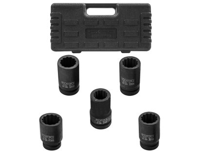 Sada nástrčných hlavíc 1" 12-hranné 27-41mm
