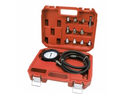 oil pressure gauge with adapters 12 el case